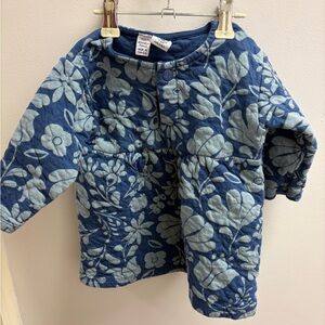 Petit Bateau Blue Floral Top